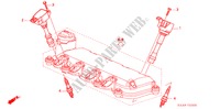 IGNITION COIL/PLUG for Honda JAZZ 1.3GLI 5 Doors 5 speed manual 2005