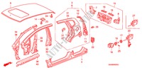 OUTER PANELS/REAR PANEL for Honda JAZZ VTI-S 5 Doors full automatic 2005