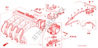 THROTTLE BODY for Honda JAZZ 1.4LX 5 Doors 5 speed manual 2002