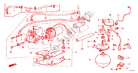 ACCUMULATOR (A.L.B.) for Honda PRELUDE EX 2 Doors 4 speed automatic 1983