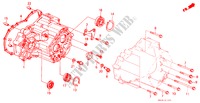 TRANSMISSION HOUSING (4AT) for Honda CIVIC DX 3 Doors 4 speed automatic 1987