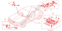 AIR CONDITIONER (SENSOR) for Honda LEGEND 2.7I 4 Doors 4 speed automatic 1990