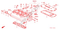 INTAKE MANIFOLD (V6) for Honda ACCORD 3.0 SIR 4 Doors 5 speed automatic 2006