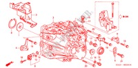 TRANSMISSION CASE (L4) for Honda ACCORD VTIL 4 Doors 5 speed manual 2006