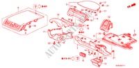 INSTRUMENT PANEL GARNISH (DRIVER SIDE) (RH) for Honda ACCORD VTI 4 Doors 5 speed automatic 2007
