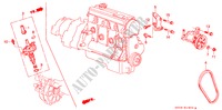 POWER STEERING PUMP/ SPEED SENSOR for Honda ACCORD EX 1600 4 Doors 5 speed manual 1989