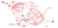 GROMMET (REAR) for Honda CITY V 4 Doors 5 speed manual 2007