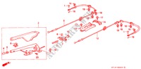 PARKING BRAKE for Honda PRELUDE 4WS 2.0 SI 2 Doors 5 speed manual 1989