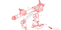 P.S. GEAR BOX (4WS) (LH) for Honda PRELUDE 4WS 2.0 SI 2 Doors 4 speed automatic 1989