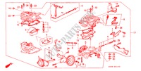 CARBURETOR (1) for Honda CIVIC DX 1300 3 Doors 5 speed manual 1990