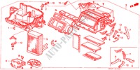 HEATER UNIT for Honda CIVIC DX 1200 4 Doors 5 speed manual 1988