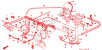 INSTALL PIPE/TUBING (2) for Honda CIVIC GL 4 Doors 5 speed manual 1991