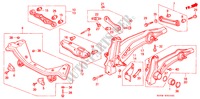 REAR STABILIZER/REAR LOWER ARM for Honda CIVIC SHUTTLE GL 5 Doors 5 speed manual 1991