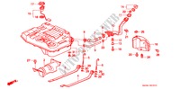 FUEL TANK for Honda CIVIC SHUTTLE 55X 5 Doors 5 speed manual 1995