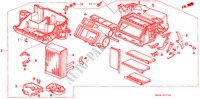 HEATER UNIT for Honda CIVIC SHUTTLE 55X 5 Doors 5 speed manual 1995