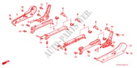 FRONT SEAT COMPONENTS for Honda CONCERTO EX-I 5 Doors 5 speed manual 1989