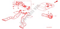 DUCT (1) for Honda VIGOR STD 4 Doors 5 speed manual 1993