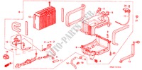 AIR CONDITIONER (UNIT) (3) for Honda ACCORD EX 4 Doors 5 speed manual 1992