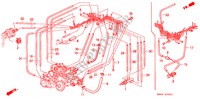 INSTALL PIPE/TUBING (2) for Honda ACCORD LX 4 Doors 5 speed manual 1990