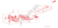 AUTO AIR CONDITIONER CONTROL for Honda LEGEND LEGEND 4 Doors 5 speed manual 1994