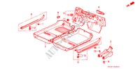 FLOOR MAT for Honda CIVIC CRX SI-T 2 Doors 5 speed manual 1993
