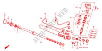 P.S. GEAR BOX COMPONENTS ('96 )(LH) for Honda CIVIC CRX VTI 2 Doors 5 speed manual 1997