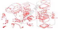 CONTROL UNIT (ENGINE ROOM)(1) for Honda CIVIC EX 3 Doors 5 speed manual 1993