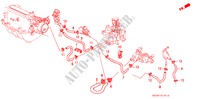 WATER HOSE (SOHC) for Honda PRELUDE SI 2 Doors 4 speed automatic 1993