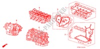 GASKET KIT/ENGINE ASSY./ TRANSMISSION ASSY. for Honda INTEGRA LS 4 Doors 5 speed manual 1997