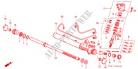 P.S. GEAR BOX COMPONENTS (LH) for Honda INTEGRA LS 4 Doors 5 speed manual 1995