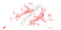 FRONT SEAT COMPONENTS (L.) (2) for Honda ACCORD VTI 4 Doors 5 speed manual 1996