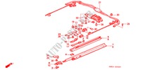ROOF SLIDE COMPONENTS for Honda ACURA 3.2TL 3.2TL 4 Doors 4 speed automatic 1997