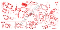 INSTRUMENT PANEL GARNISH( DRIVER SIDE)(RH) for Honda CR-V RVSI 5 Doors 5 speed automatic 2009