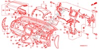 INSTRUMENT PANEL(RH) for Honda CR-V RVSI 5 Doors 5 speed automatic 2007