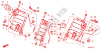 REAR SEAT COMPONENTS(1) for Honda CR-V RVSI 5 Doors 5 speed automatic 2010