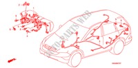 WIRE HARNESS(RH)(4) for Honda CR-V RVSI 5 Doors 5 speed automatic 2009
