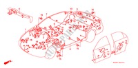 WIRE HARNESS (RH) for Honda LEGEND LEGEND 4 Doors 4 speed automatic 2000