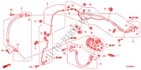AIR CONDITIONER(HOSES/PIP ES)(2.0L)(RH) for Honda ACCORD 2.0VTI 4 Doors 5 speed automatic 2011
