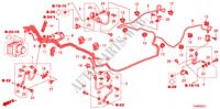 BRAKE LINES(VSA)(RH) for Honda ACCORD VTI-L 4 Doors 5 speed automatic 2011