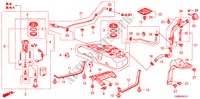 FUEL TANK(KU/KW) for Honda ACCORD 2.0EX 4 Doors 5 speed manual 2009