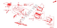 INSTRUMENT PANEL GARNISH( PASSENGER SIDE)(RH) for Honda ACCORD VTI 4 Doors 5 speed automatic 2009
