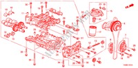 OIL PUMP(2.4L) for Honda ACCORD VTI-L 4 Doors 5 speed automatic 2011