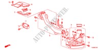 RESONATOR CHAMBER(2.4L) for Honda ACCORD 2.4 4 Doors 5 speed automatic 2009