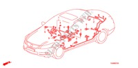WIRE HARNESS(2)(RH) for Honda ACCORD VTI-L 4 Doors 5 speed automatic 2008