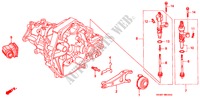 CLUTCH RELEASE (1) for Honda CIVIC 1.6IES 4 Doors 5 speed manual 1999