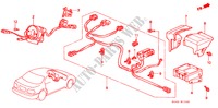 SRS UNIT (LH) for Honda CIVIC 1.6IES 4 Doors 5 speed manual 1999
