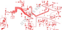 BRAKE LINES (ABS)(LH) for Honda CIVIC 1.4IS 4 Doors 4 speed automatic 2000