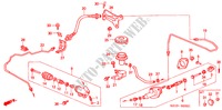 CLUTCH MASTER CYLINDER (RH) for Honda BALLADE BASE 4 Doors 5 speed manual 2000