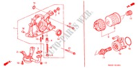OIL PUMP/OIL STRAINER (2) for Honda BALLADE 160I VTEC 4 Doors 5 speed manual 2000
