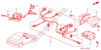 SRS UNIT (LH) for Honda CIVIC EXI 4 Doors 5 speed manual 2000